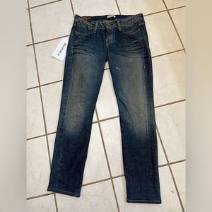 SINCLAIR MFGRP. NWT! Dark Wash ELON FISK THE FLOOD Jeans Sz 27 NEW!